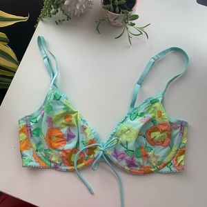 SAVAGE X FENTY FLORAL BRALETTE